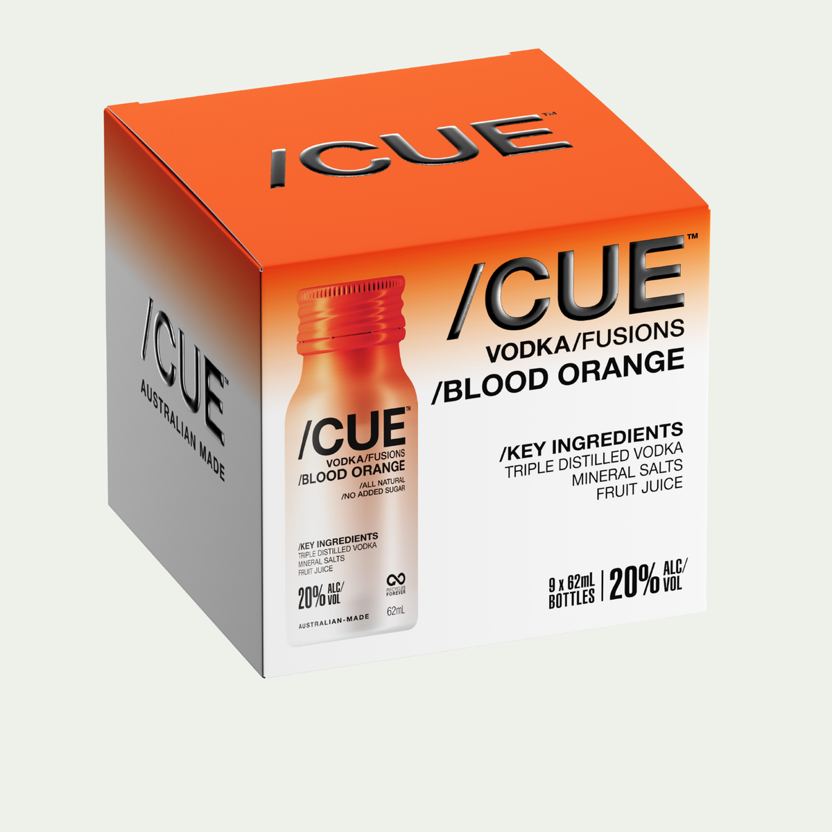 /CUE VODKA/FUSIONS /B-ORANGE 9-Pack
